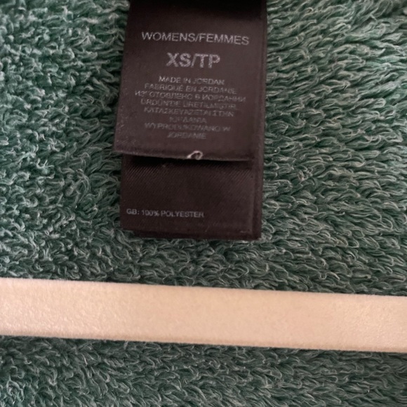 Blue green the North Face zippered jacket - Picture 5 of 7